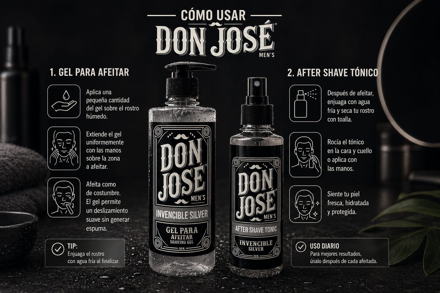Cómo usar los productos Don José